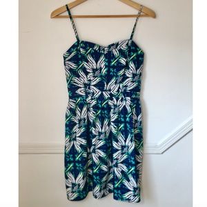 Gap Sweetheart Tropical Flower Dress